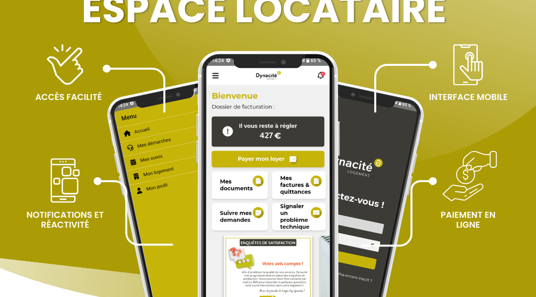 Application Espace Locataire Dynacité