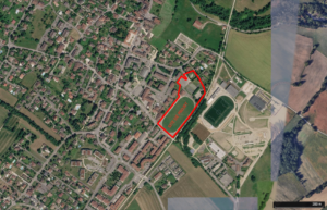 Appel à Projet Thoiry - rue du Breu (01). Situation du site de projet (sources Dynacité – TECTONIQUES)